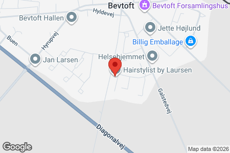 Hairstylist by Laursen, Rosenvænget 18, 6541 Bevtoft